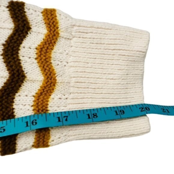 Lou & Grey LOFT Zig Zag Striped Textured Sweater NWT XL MSRP $90 Preppy SOFT - Picture 8 of 14